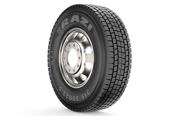 315/80R22.5  RAZI RT1 156/150K TL  (ведущая)